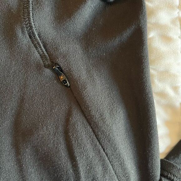 Lululemon Athletica Think Fast Black Half Zip Pullover | SZ 6 - Picture 9 of 16